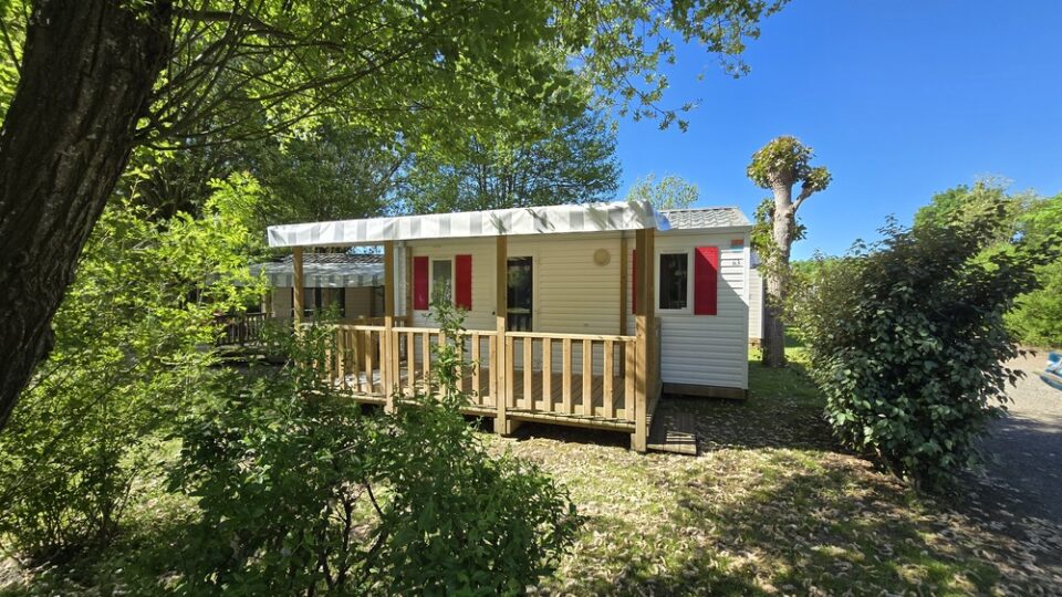 Camping avec long séjour : location longue durée en Vendée 2 Mobile home Les Mancellières